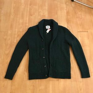 Men’s Green Cardigan